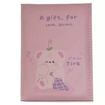 Ручное складное дорожное зеркало, похожее на кожу., Inny producent, розовый