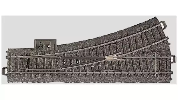 Ручной переключатель с-образной направляющей слева Mrklin