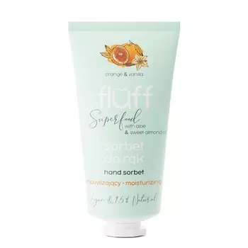 Ручной сорбет, Апельсин и ваниль, 50 мл, Пух Fluff