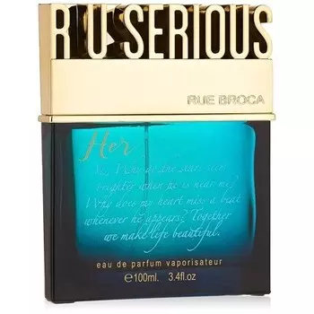 Rue Broca Eau De Parfum Spray 3.4 Oz