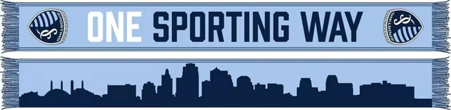 Ruffneck Scarves Спортивный классический барный шарф Канзас-Сити