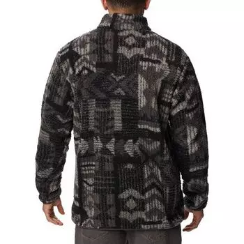 Rugged Ridge II Sherpa 1/2-Snap Флис мужские Columbia, цвет Shark Pathways Print