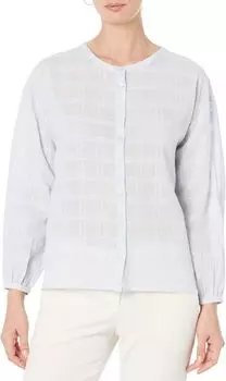 Рукав-браслет Заниженное плечо На пуговицах Lilla P, цвет Breeze