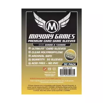 Рукава Magnum Gold Premium (50), Board Game Sleeves (Mayday Games)