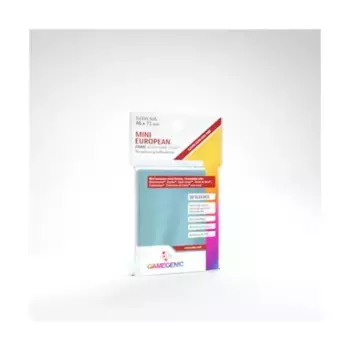 Рукава Prime — Mini European (46 x 71 мм) (10 упаковок по 50 шт.), Prime Board Game Sleeves (GameGenic)
