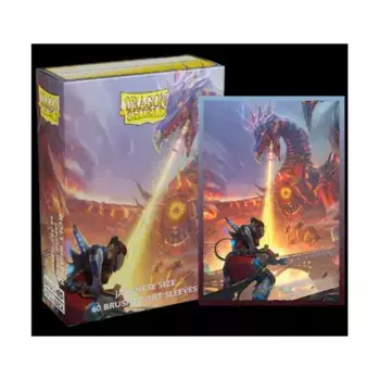 Рукава с японским матовым рисунком — Bolt Reaper (60), Dragon Shield - Card Sleeves - Japanese
