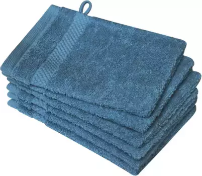 Рукавица для мытья Dyckhoff "Планета" (набор, 6 шт., 6 рукавиц для мытья) 16х21 см (6 шт.), цвет petrol