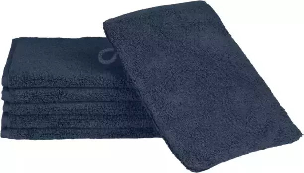 Рукавицы для мытья ROSS "Чувственная кожа", (6 шт.), обработанные маслом алоэ вера 16х22 см (6 шт.), цвет nachtblau