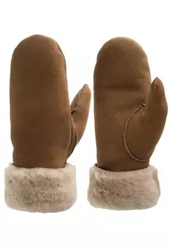 Рукавицы FIONA Pearlwood, коричневый