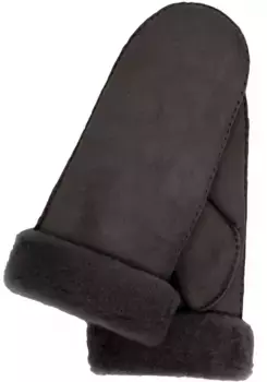 Рукавицы KESSLER, тонкий дизайн, с широкой манжетой, коричневый