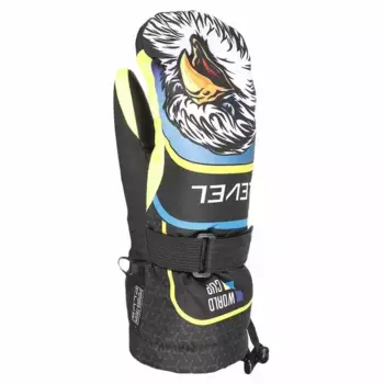 Рукавицы Level Junior, черный