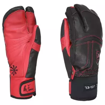 Рукавицы Level Off Piste, красный