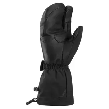 Рукавицы Mammut Eiger Nordwand Warm 3-Finger, черный
