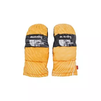 Рукавицы Montana с принтом Supreme x The North Face, цвет Желтый