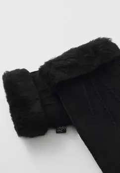Рукавицы RHSYDNEY SHEARLING MITTENS Rosemunde, черный