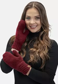 Рукавицы Vivisence, бордовый