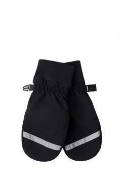 Рукавицы WATER REPELLENT Lindex, черный