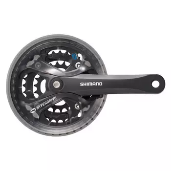 Рукоятка Acera FC-M361 42/32/22 - черная SHIMANO, бесцветный / черный / черный