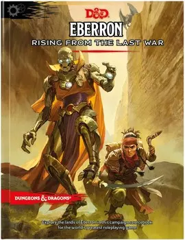 Руководство Dungeons And Dragons 5.0 Eberron - Rising From The Last War (английское издание), настольная игра, Wizards of the Coast