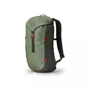 Рюкзак 16 л, походная сумка, нейлон, разноцветный, унисекс GREGORY, Obsidian Black-14 L