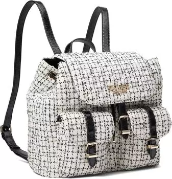 Рюкзак Adam Flap Backpack GUESS, цвет Black/White