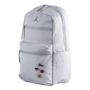 Рюкзак Air Jordan Pin Backpack 'Wolf Grey', серый