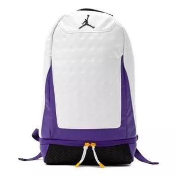 Рюкзак Air Jordan Retro 13 Backpack 'White Purple', фиолетовый