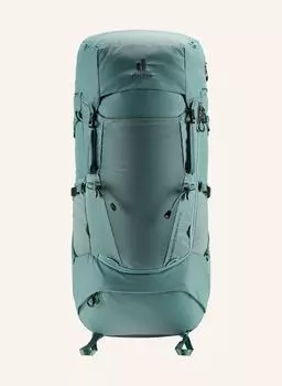 Рюкзак aircontact core 55+10 sl deuter, зеленый