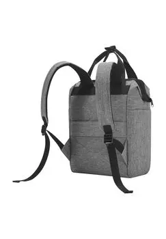 Рюкзак Allrounder R, нейлон, регулируемые лямки, женский reisenthel, цвет Twist Silver