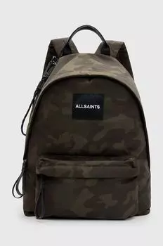 Рюкзак AllSaints, зеленый