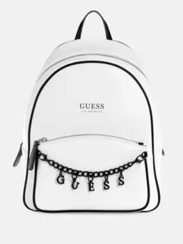 Рюкзак Amarantha Chain Guess Factory, белый/мультиколор