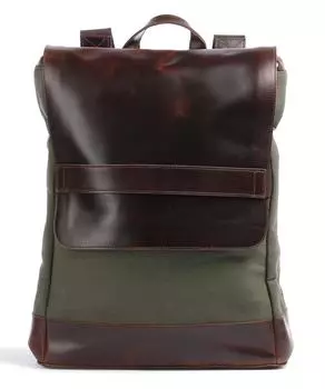 Рюкзак Annelotte 13 мелкозернистая яловая кожа, холст Buckle & Seam, коричневый