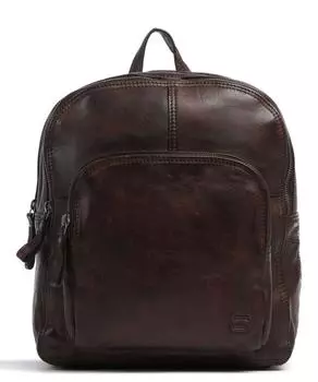 Рюкзак Apache 12 дюймов из зерненой кожи Spikes & Sparrow, коричневый
