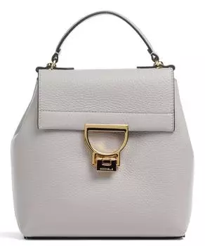 Рюкзак Arletti's из зерненой кожи Coccinelle, серый