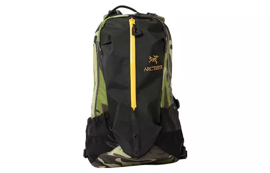 Рюкзак ARRO 22 л от BEAMS Collaboration, унисекс Arcteryx, черный/зеленый