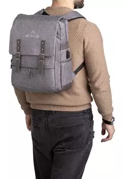 Рюкзак B.Cavalli, серый