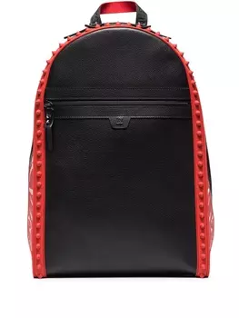 Рюкзак Backparis с заклепками-шипами Christian Louboutin, черный