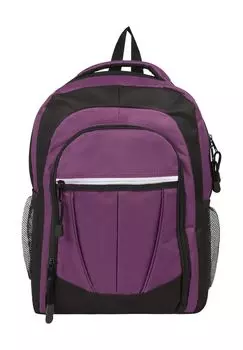 Рюкзак Basic, мягкая спинка, боковые отделения, однотонный Globetrotter, цвет Lilac