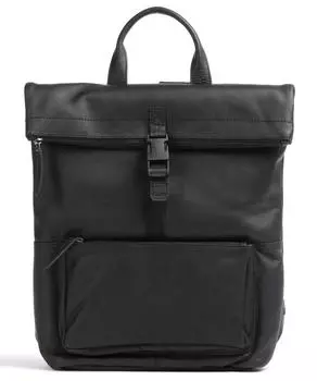 Рюкзак Bero из коровьего воска с подтягиванием 15 дюймов из воловьей кожи The Chesterfield Brand, черный