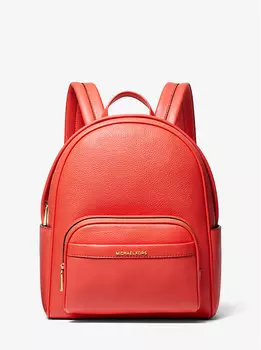 Рюкзак Bex среднего размера из шагреневой кожи Michael Kors, коралловый