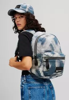 Рюкзак BLEACHED Karl Lagerfeld Jeans, отбеленный деним