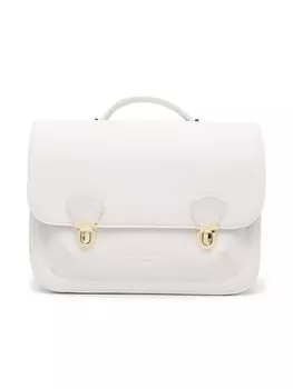 Рюкзак Boston с тисненым логотипом Age of Innocence, белый