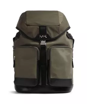 Рюкзак brooklyn 14 дюймов из переработанного нейлона Michael Kors, зеленый