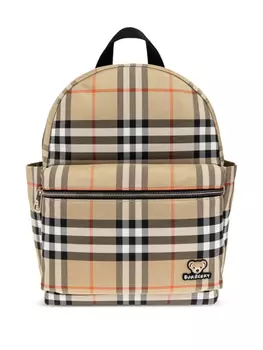 Рюкзак Burberry Kids Vintage Check-узор, нейтральный
