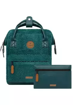 Рюкзак CABAIA "Adventurer S Fleece", флисовый рюкзак со сменными передними карманами, зеленый