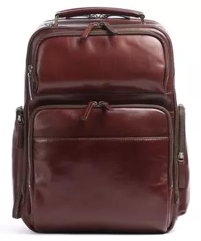 Рюкзак Cambridge 13 кожаный Leonhard Heyden, коричневый