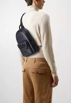 Рюкзак CHARTER PACK IN SIGNATURE Coach, цвет charcoal