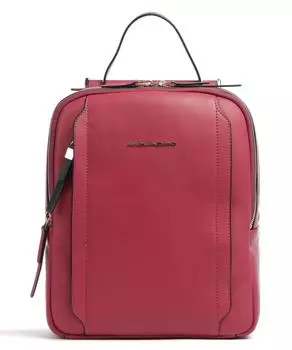 Рюкзак Circle RFID из кожи Piquadro, фуксия