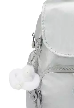 Рюкзак CITY ZIP Kipling, серебристый