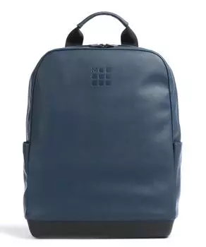 Рюкзак Classic Collection 15 из искусственной кожи Moleskine, синий
